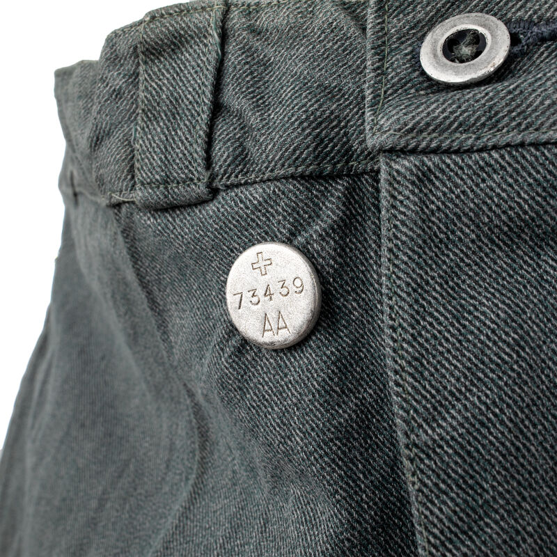Swiss Denim Pants w/Button Cuffs, , large image number 5